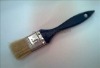 pure white China bristle and wooden handle paint brush HJFPB63317