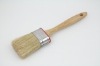 pure white bristle round paint brush