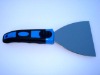 putty knife scraper with rubber handle