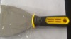 putty knife with plastic handle