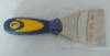 putty knife with plastic handle