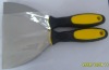 putty knife with plastic handle