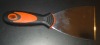 putty knife with plastic handle