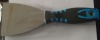 putty knife with plastic handle