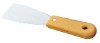 putty knife with two fold plastic handle