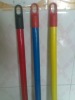 pvc coated wooden broom handle with Italy screw