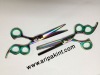 rainbow titanium color scissors