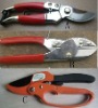 ratchet anvil bypass pruner,garden shears,pruning shear,secateurs