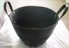 recycled tire basket,strong rubber buckets for construction