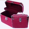 red aluminum beauty box