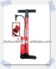 red bicycle hand pump