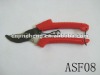 red handle garden scissor