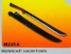 red plastic handle machete M205A