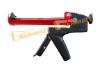 revolving open barrel hull caulking gun