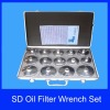 round 14pcs oil filter wrench set