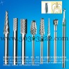 round bur,pointed starter drill,countersink drill
