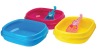 round cat litter pan with scoop