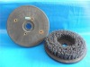 round stone grinding brushes