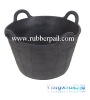 rubber buckets,Tyre rubber basket,four handles basket