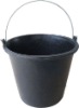 rubber buckets,rubber pail,rubber barrel,construction bucket,agriculture buckets,rubber runlet