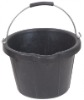 rubber buckets,rubber pail,rubber barrel,construction bucket,agriculture buckets,rubber runlet