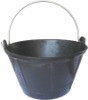 rubber pails,strong construction buckets,Economy bucket