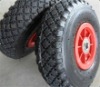 rubber tyre :3.00-4 pneumatic wheel