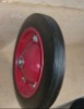 rubber wheel : solid wheel