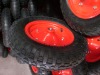 rubber wheels 3.50-8 for wheelbarrow/tools cart/trolley/hand trck