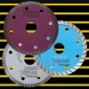 saw blade:105mm sintered turbo saw blade