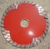 saw blade/hot press with protective teeth