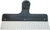scraper with teeth
