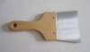 scraper with wooden handle