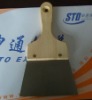 scraper with wooden handle