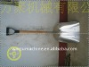 sell well WJ-f-09 wooden handle stainless steel farming shovel head