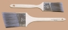 sharp taper filament and long wooden handle bent paint brush