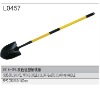 shovel with two-colour long handle