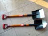 shovel with wooden handle