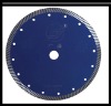 silent diamond turbo cutting disc continuous rim sintering