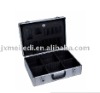 silver Aluminum tool case