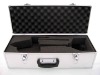 silver aluminium tool case