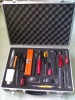 silver aluminum tool set