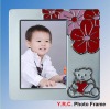 silver home decorative ,3''*4''kid photo frame