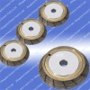 sintered bronze bond diamond grinding wheel for shape edging machine