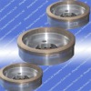 sintered continuous metal bonded diamond cup wheel for straight line edger