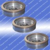 sintered continuous metal bonded diamond cup wheel for straight line edger