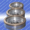 sintered continuous metal bonded diamond cup wheel for straight line edger