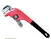 slanting pipe wrench dipped handle
