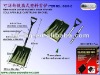 snow shovel and car ice scrape set tools G801-C