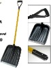 snow shovel with fiberglass handle